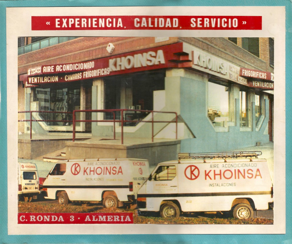 khoinsa empresa deaire acondicionado en Almería, climatización y frío indistrial